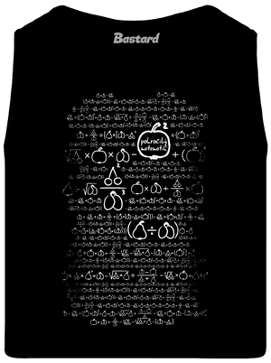 Matematik pánské tílko Black