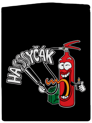 Hasyčák dámská mikina na zip Black