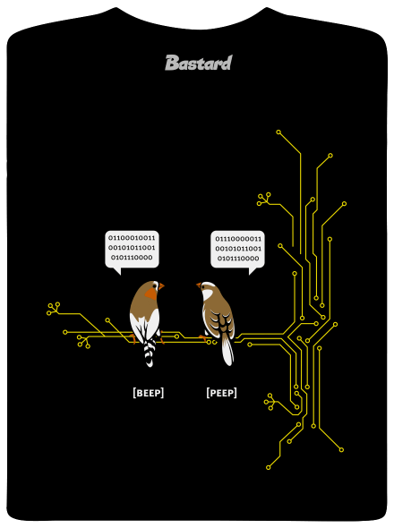 Beep and Peep pánské tričko Black