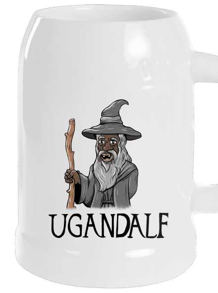 Ugandalf půllitr White