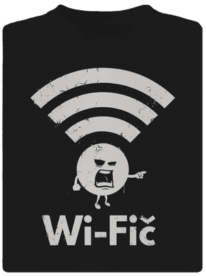 Wifič dětské sportovní tričko Black