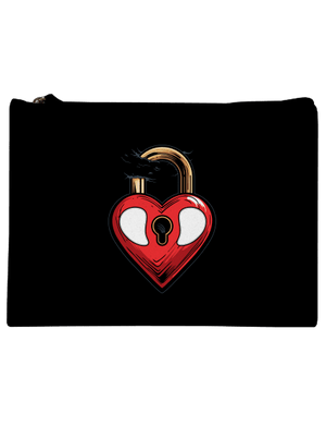 Zámek lásky taštička Black