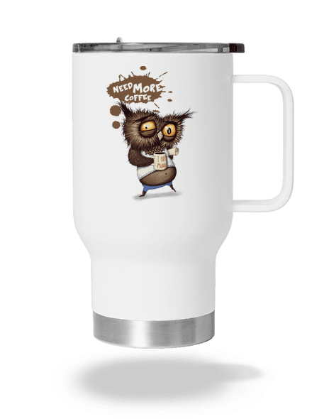 Potřebuju víc kafe termohrnek White