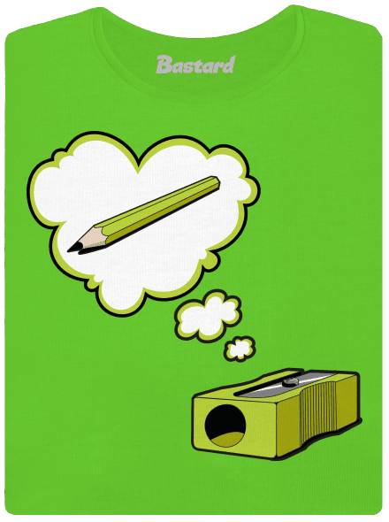 Tužka a Ořezávátko dámské tričko Apple Green