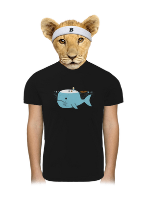 Rybaření  dětské sportovní tričko Black