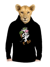 dětská mikina klokanka