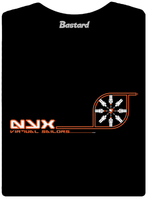 NYX Virtual Sailors dámské tričko Black