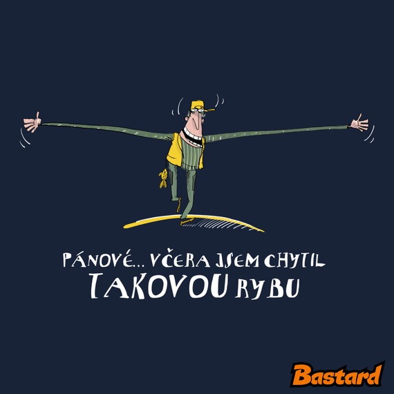 Takovou rybu jsem chytil