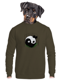 unisex mikina bez kapuce