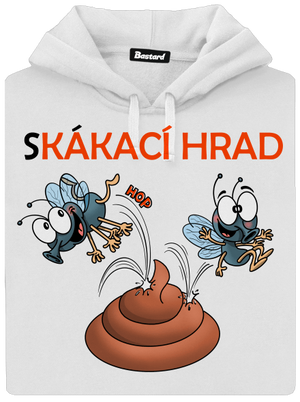 Skákací hrad dámská mikina klokanka White