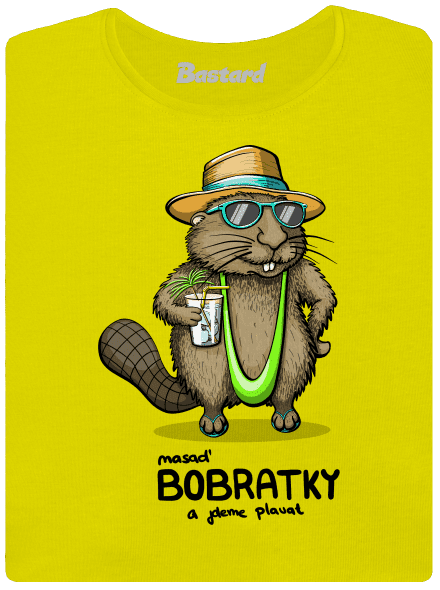 Bobratky dámské tričko premium Lemon