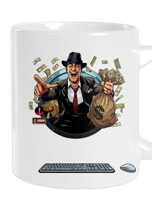 B17: Mafia velký hrnek White