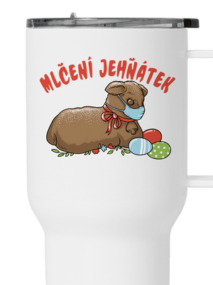 Mlčení jehňátek termohrnek White