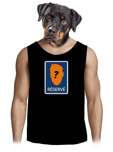 Značka réservé pánské tílko Black