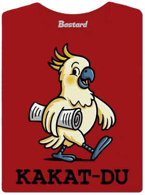 Kakat-du dámské tričko s lemem Red Mal