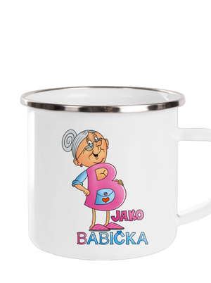 B jako babička plecháček White