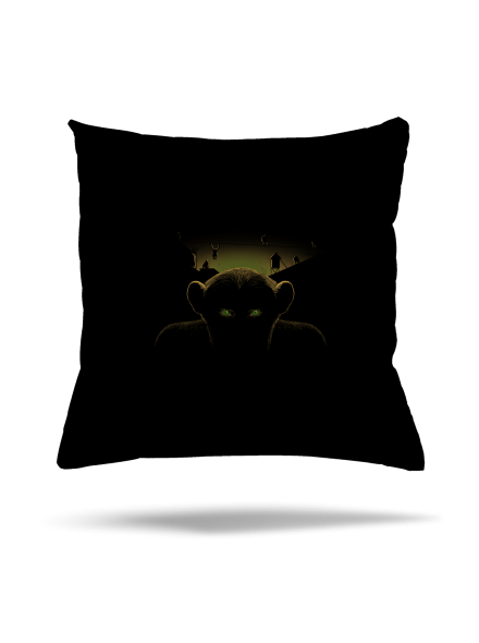 Opičí planeta polštář Black