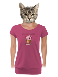 dámské tričko s lemem