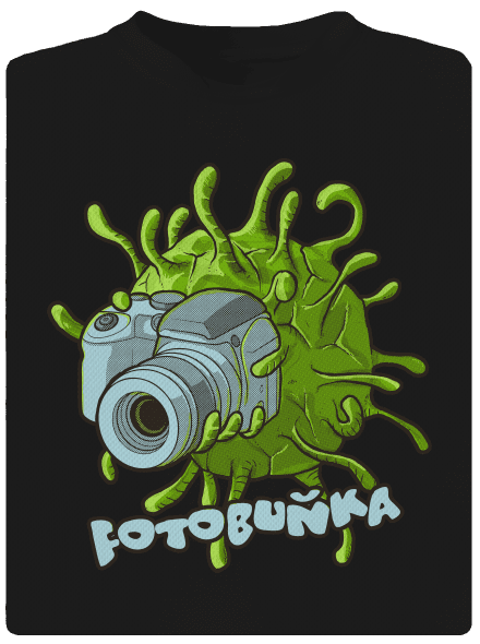 Fotobuňka dětské sportovní tričko Black