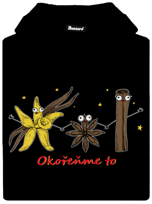 Okořeňme to dámská mikina klokanka Black