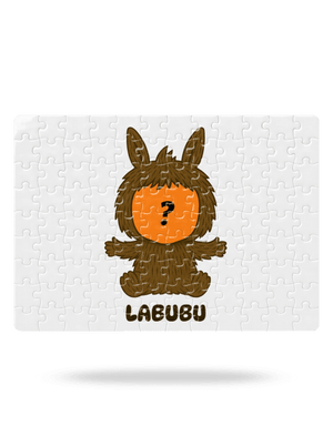 Labubu puzzle White