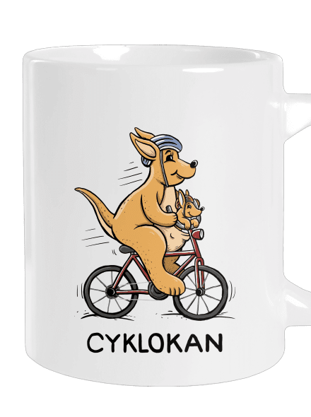 Cyklokan velký hrnek White