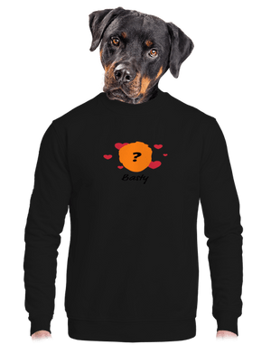 unisex mikina bez kapuce