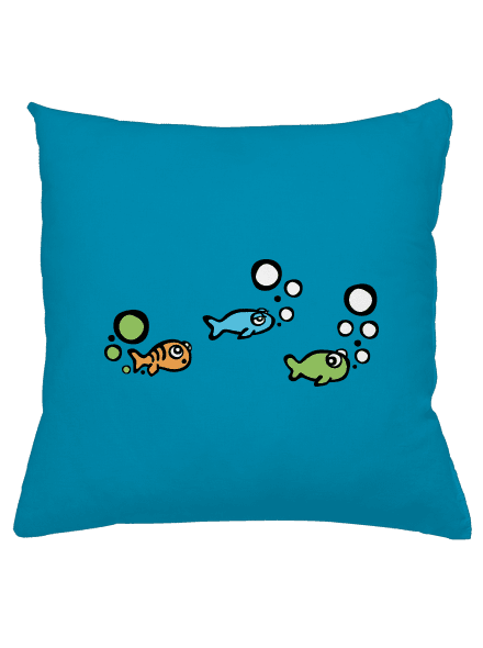 Nehoda polštář Blue Turquoise
