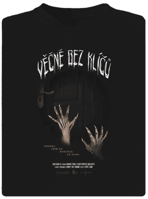 B13: Věčně bez klíčů pánské sportovní tričko Black