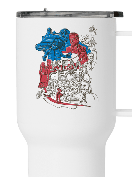 Jsem Čech termohrnek White