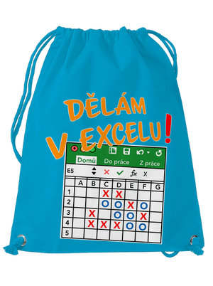 Dělám v Excelu vak Blue Atol