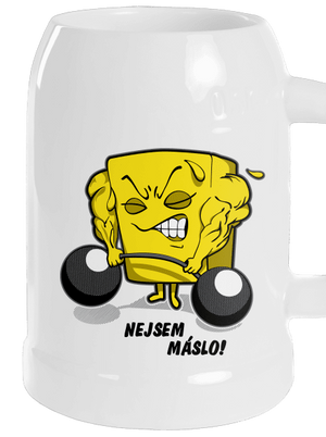 Nejsem máslo půllitr White