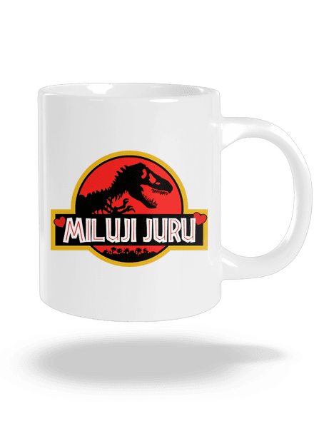 Miluji Juru velký hrnek White