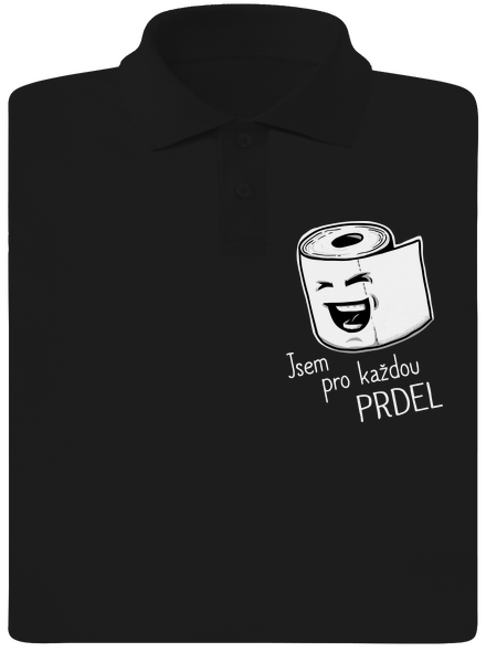 Prdel pánská polokošile Black