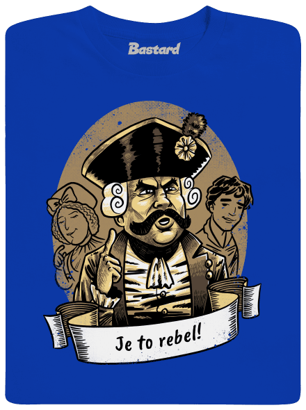 B14: S čerty nejsou žerty pánské dlouhý rukáv Royal Blue