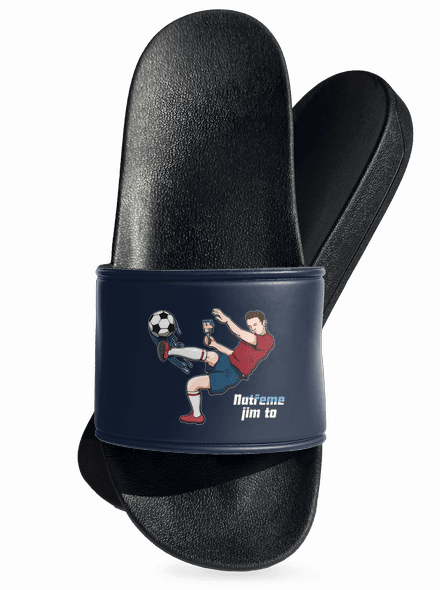 Natřeme jim to - Fotbal pantofle Navy