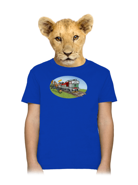 Šotouš na lovu dětské tričko Royal Blue