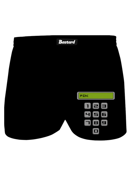 PIN pánské trenky Black