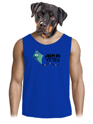 Do větru pánské tílko Royal Blue