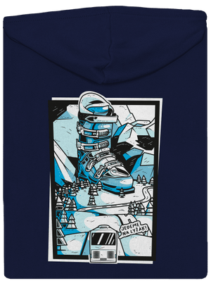 Lyžák pánská mikina na zip Navy