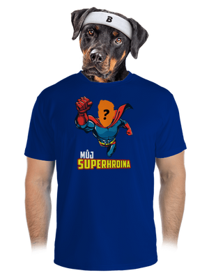Můj superhrdina pánské sportovní tričko Royal Blue Mal