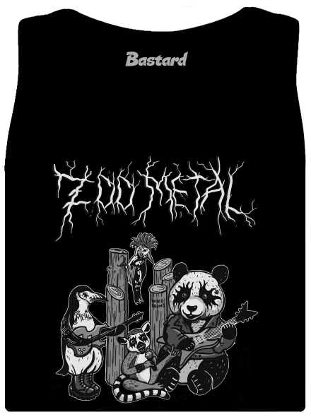 ZOO metal dámské tílko klasické Black