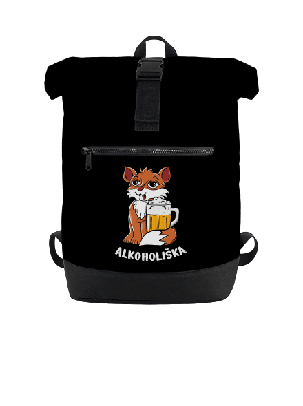 Pivní Alkoholiška batoh Black
