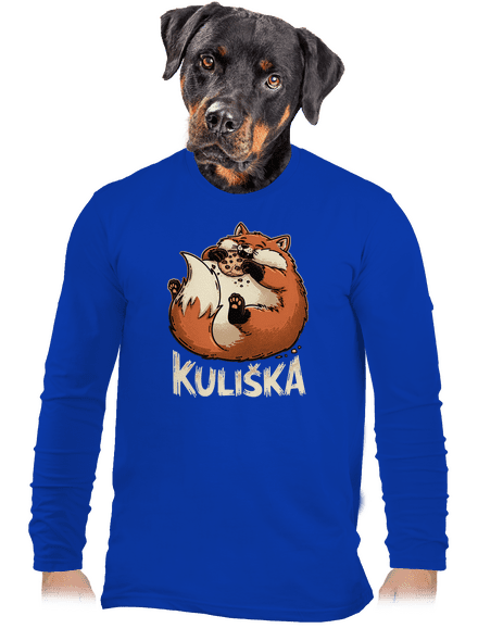 Kuliška pánské dlouhý rukáv Royal Blue