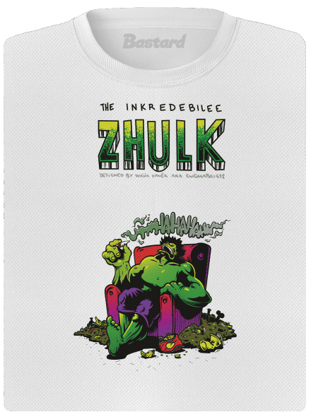 Zhulk  dámské sportovní tričko White