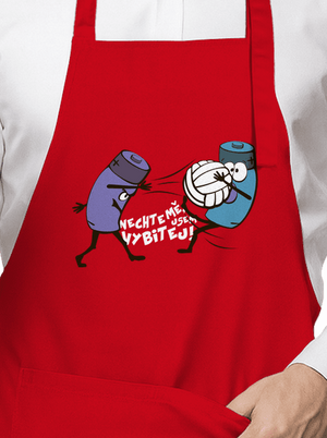 Vybitej zástěra Red