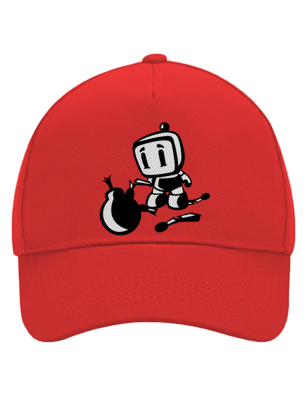 Bomberman kšiltovka baseballka Classic Red