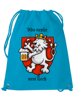 Kdo nepije, není Čech vak Blue Atol