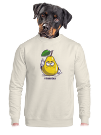 unisex mikina bez kapuce