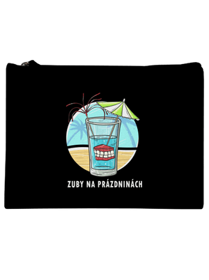 Zuby na prázdninách taštička Black